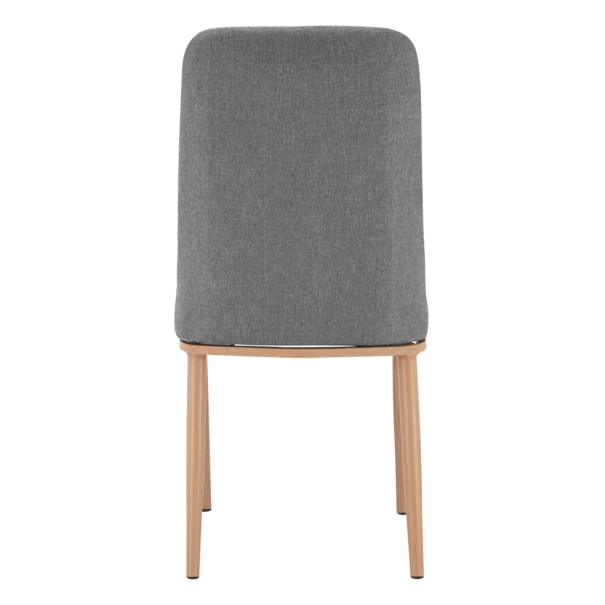 ΚΑΡΕΚΛΑ EILISH ΜΕ ΓΚΡΙ ΥΦΑΣΜΑ & ΜΕΤΑΛΛΙΚΟ ΣΚΕΛΕΤΟ HM8727.01 43X55X92