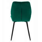 ΚΑΡΕΚΛΑ KLAY ΜΕ ΚΥΠΑΡΙΣΣΙ ΒΕΛΟΥΔΟ & ΜΑΥΡΟ ΜΕΤΑΛΛΙΚΟ ΣΚΕΛΕΤΟ HM8730.03 49X62,5X87 εκ.