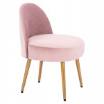 ΣΚΑΜΠΟ ΜΕ ΠΛΑΤΗ YASMINE ΑΠΟ ΣΑΠΙΟ ΜΗΛΟ ΒΕΛΟΥΔΟ & ΧΡΥΣΑ ΠΟΔΙΑ HM8395.12 47x43x65Υ εκ.