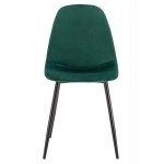 ΚΑΡΕΚΛΑ LEONARDO ΒΕΛΟΥΔΟ ΚΥΠΑΡΙΣΣΙ ΜΕ ΜΕΤΑΛΛΙΚΑ ΠΟΔΙΑ 45x53x85Υ εκ. HM00100.23