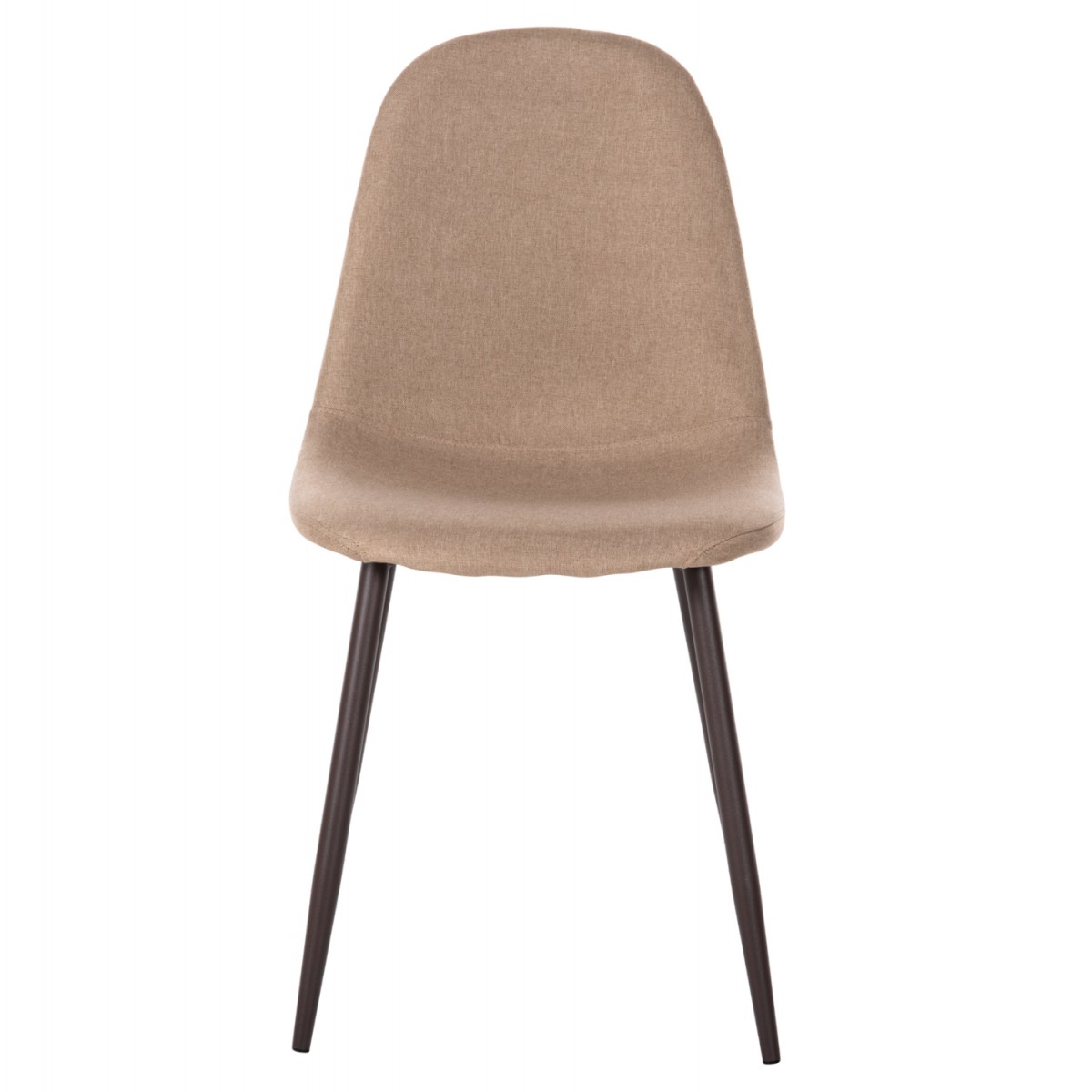 ΚΑΡΕΚΛΑ LEONARDO HM00100.07 ΥΦΑΣΜΑ ΜΠΕΖ ΚΑΙ ΚΑΦΕ ΜΕΤΑΛΛΙΚΑ ΠΟΔΙΑ 45x48x89.5Υεκ.