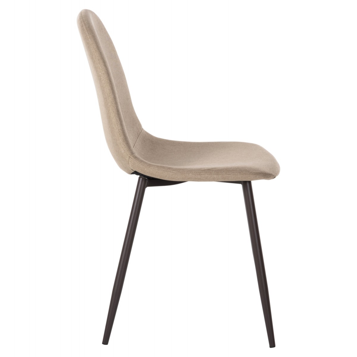 ΚΑΡΕΚΛΑ LEONARDO HM00100.07 ΥΦΑΣΜΑ ΜΠΕΖ ΚΑΙ ΚΑΦΕ ΜΕΤΑΛΛΙΚΑ ΠΟΔΙΑ 45x48x89.5Υεκ.