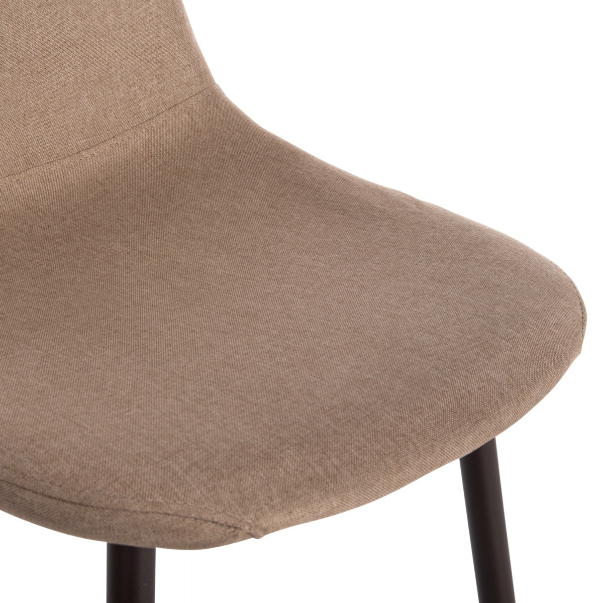 ΚΑΡΕΚΛΑ LEONARDO HM00100.07 ΥΦΑΣΜΑ ΜΠΕΖ ΚΑΙ ΚΑΦΕ ΜΕΤΑΛΛΙΚΑ ΠΟΔΙΑ 45x48x89.5Υεκ.