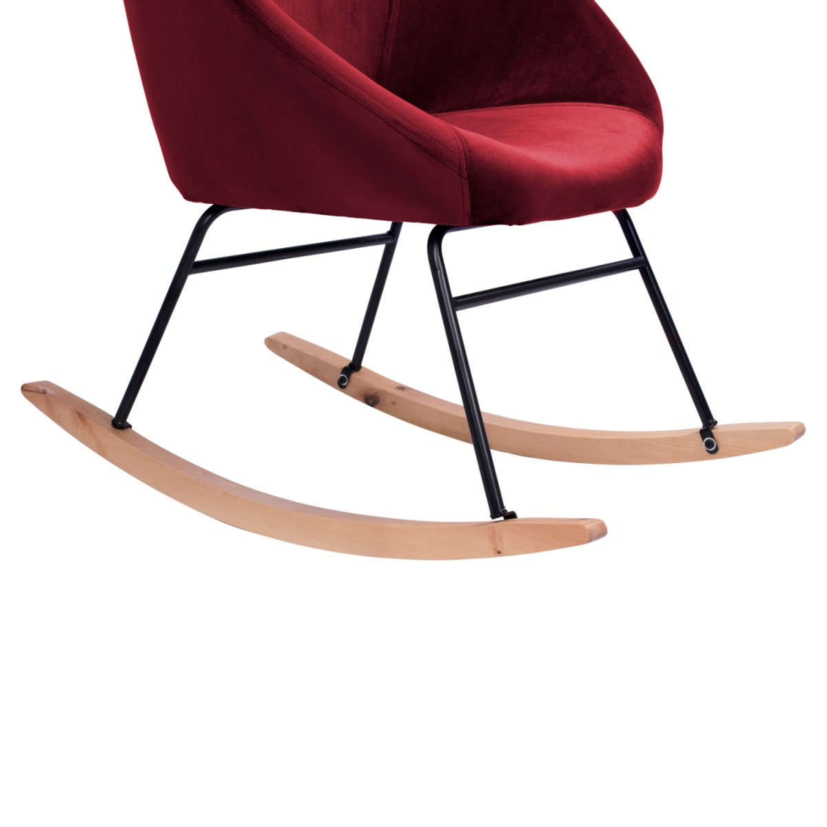 ΠΟΛΥΘΡΟΝΑ ΚΟΥΝΙΣΤΗ PAULINA HM8399.06 ΚΟΚΚΙΝΟ ΒΟΥΡΓΟΥΝΔΙΑΣ ΒΕΛΟΥΔΟ 76X86X76Υ εκ.