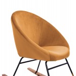 ΠΟΛΥΘΡΟΝΑ ΚΟΥΝΙΣΤΗ PAULINA HM8399.09 ΧΡΥΣΟ ΒΕΛΟΥΔΟ 76X86X76Υ εκ.