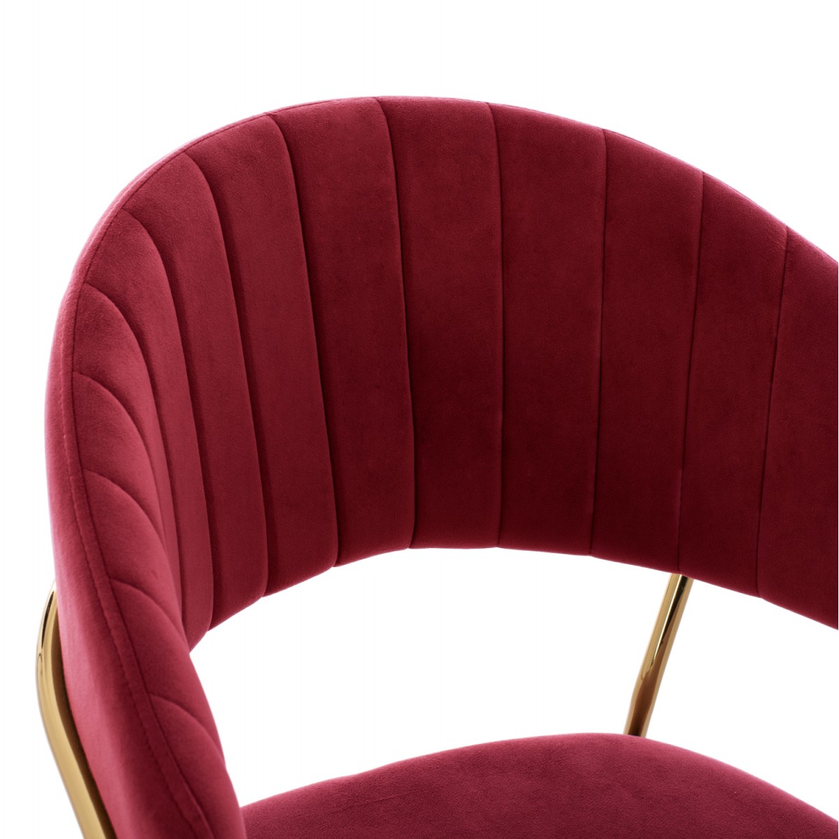 ΣΚΑΜΠΟ ΜΕΣ.ΥΨΟΥΣ THEODORE HM8734.06 ΒΕΛΟΥΔΟ ΚΟΚΚΙΝΟ--ΕΠΙΧΡΥΣΟΣ ΣΚΕΛΕΤΟΣ 60x55x100Yεκ