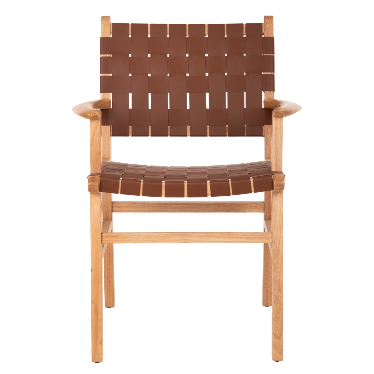 ΠΟΛΥΘΡΟΝΑ FELIPE HM9328.01 ΤΟΟΝ ΞΥΛΟ ΜΕ PU ΚΑΦΕ 62x59x86Y εκ.