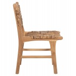 ΚΑΡΕΚΛΑ ΑΠΟ ΞΥΛΟ ΤΕΑΚ ME ΨΑΘΙΝΗ ΠΛΑΤΗ ΚΑΙ ΚΑΘΙΣΜΑ ΦΥΣΙΚΟ ΧΡΩΜΑ 51x60,5x86Yεκ.HM9399.11