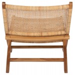 ΚΑΡΕΚΛΑ LOUNGE ΑΝΑΔΙΠΛΟΥΜΕΝΗ ANTIL HM9379.01 ΜΑΣΙΦ ΞΥΛΟ ΤEAK ΦΥΣΙΚΟ 66x77x67Yεκ.