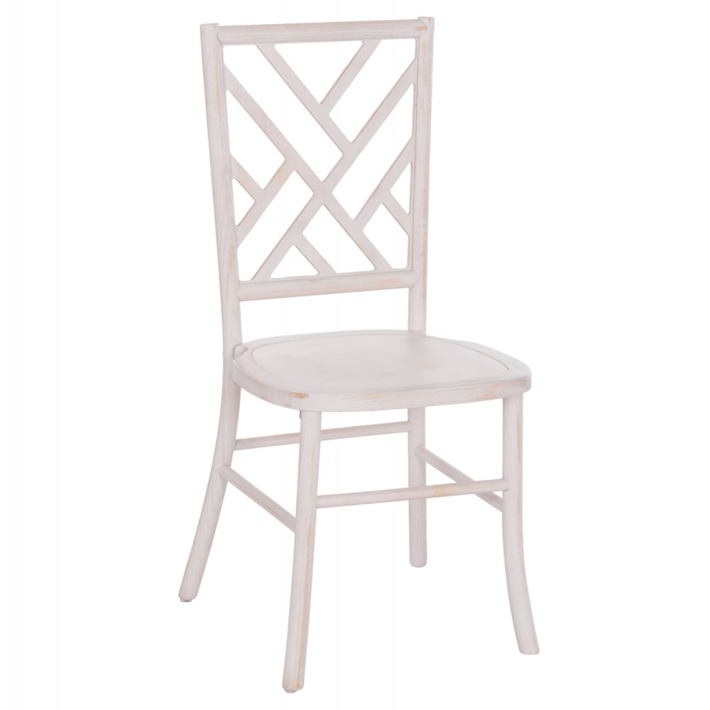 ΚΑΡΕΚΛΑ ΑΠΟ ΞΥΛΟ ΤΟΟΝ WHITE WASH 44.5x48x96Υεκ.HM9410.05