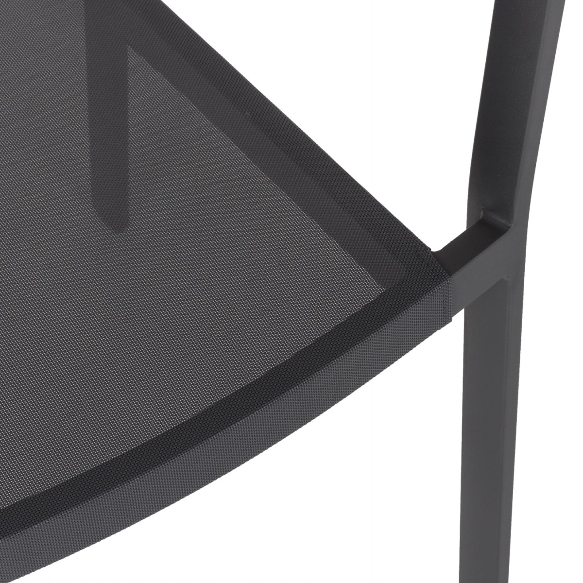 ΠΟΛΥΘΡΟΝΑ ΑΛΟΥΜΙΝΙΟΥ HM5891.01 ΑΝΘΡΑΚΙ ΣΚΕΛΕΤΟΣ&TEXTLINE-ΜΠΕΖ RATTAN 56,5x58x79Υ εκ.