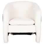 ΠΟΛΥΘΡΟΝΑ DOPER HM9590.06 ΜΠΟΥΚΛΕ ΥΦΑΣΜΑ ΛΕΥΚΟ-ΓΚΡΙ 68x72x76Υ εκ.