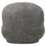 ΠΟΛΥΘΡΟΝΑ BEANY HM9591.01 ΓΚΡΙ ΜΠΟΥΚΛΕ ΥΦΑΣΜΑ 85x82x77Υ εκ.