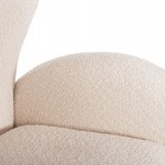 ΠΟΛΥΘΡΟΝΑ ΜΠΕΡΖΕΡΑ KRYLY HM9593.06 ΕΚΡΟΥ ΜΠΟΥΚΛΕ-ΜΑΥΡΑ ΞΥΛΙΝΑ ΠΟΔΙΑ 83x87x89Υεκ