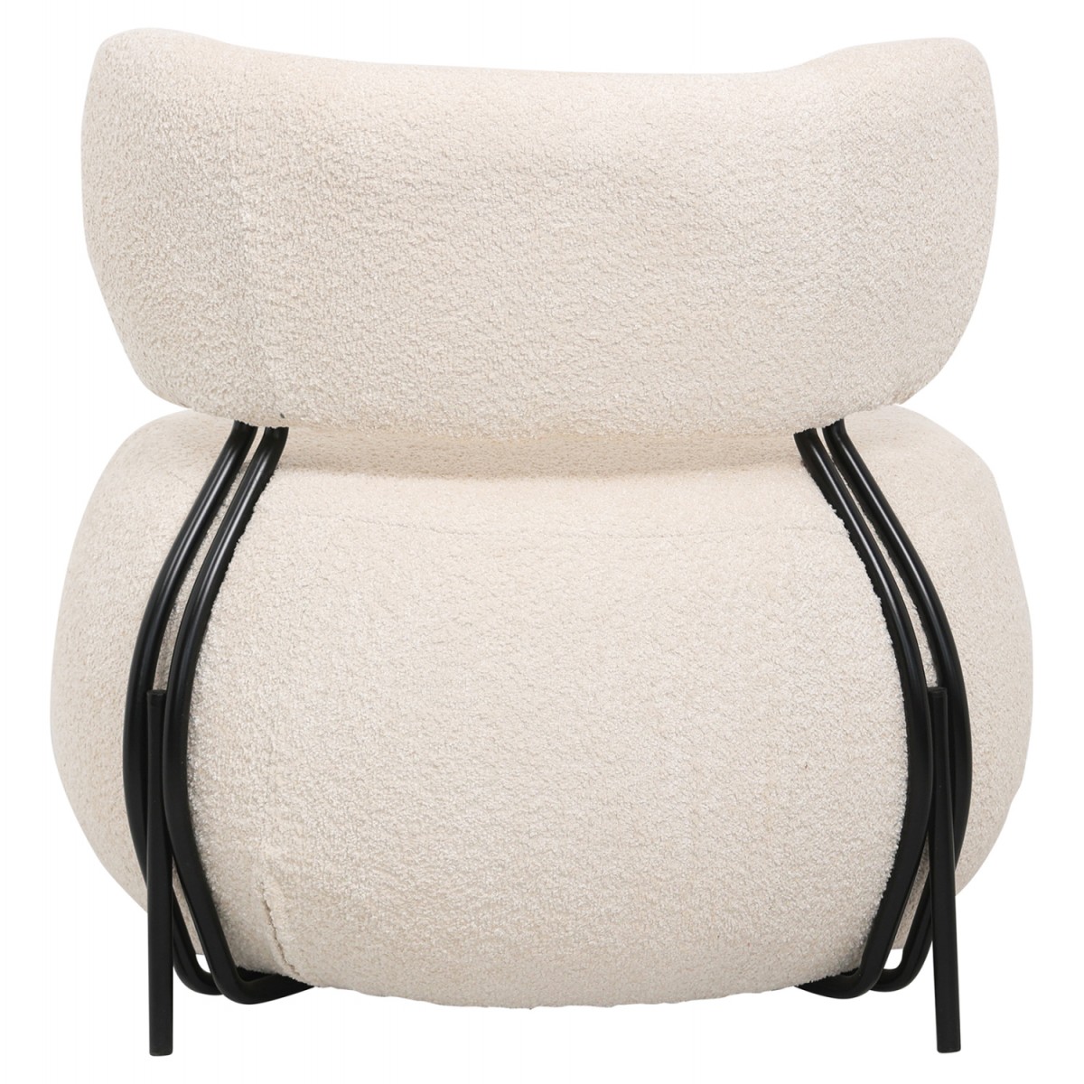 ΠΟΛΥΘΡΟΝΑ ΣΤΡΟΓΓΥΛΗ KARSEN HM9598.06 ΕΚΡΟΥ ΜΠΟΥΚΛΕ ΥΦΑΣΜΑ 75x75x75Υ εκ.