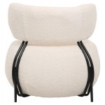 ΠΟΛΥΘΡΟΝΑ ΣΤΡΟΓΓΥΛΗ KARSEN HM9598.06 ΕΚΡΟΥ ΜΠΟΥΚΛΕ ΥΦΑΣΜΑ 75x75x75Υ εκ.