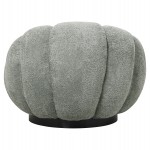 ΠΟΛΥΘΡΟΝΑ ΠΕΡΙΣΤΡΕΦΟΜΕΝΗ GRYMM HM9601.05 ΦΥΣΤΙΚΙ ΜΠΟΥΚΛΕ-ΜΑΥΡΗ ΜΕΤΑΛ. ΒΑΣΗ 90x93x65Υ