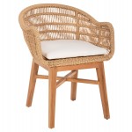 ΠΟΛΥΘΡΟΝΑ ΕΣΩΤ. ΧΩΡΟΥ LAMORA HM9826 ΞΥΛΟ ΤΕΑΚ-ΣΥΝΘΕΤΙΚΟ ΣΧΟΙΝΙ-ΜΑΞΙΛΑΡΙ 58,5x58,5x76Υεκ.