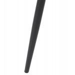 ΚΑΡΕΚΛΑ LEONARDO HM00100.28 ΥΦΑΣΜΑ ΣΚΟΥΡΟ ΜΠΕΖ & ΜΑΥΡΑ ΜΕΤΑΛ. ΠΟΔΙΑ 42x49,5x89Υεκ.