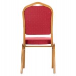 ΚΑΡΕΚΛΑ ΜΕΤΑΛΛΙΚΗ ΣΥΝΕΔΡΙΟΥ CATERING HILTON- ΜΠΟΡΝΤΟ ΥΦΑΣΜΑ HM0054.21 44x66x92,5Yεκ.