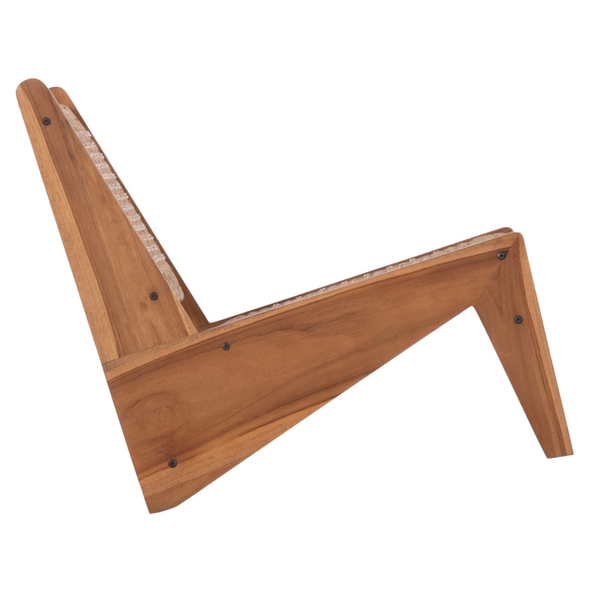 ΚΑΡΕΚΛΑ LOUNGE LUKILLA HM9913 ΞΥΛΟ TEAK ΣΕ ΦΥΣΙΚΟ--ΣΥΝΘ.ΣΧΟΙΝΙ ΜΠΕΖ 55,5x74x65Υεκ.