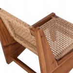 ΚΑΡΕΚΛΑ LOUNGE LUKILLA HM9913 ΞΥΛΟ TEAK ΣΕ ΦΥΣΙΚΟ--ΣΥΝΘ.ΣΧΟΙΝΙ ΜΠΕΖ 55,5x74x65Υεκ.