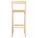 ΣΚΑΜΠΟ ΜΠΑΡ ΜΕ ΠΛΑΤΗ PLERED HM6129 ΞΥΛΟ ΤΕΑΚ & ΣΧΟΙΝΙ VIRO 40x45x100εκ.