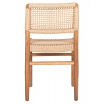 ΚΑΡΕΚΛΑ ROSCO HM6133 ΞΥΛΟ ΤΕΑΚ ΦΥΣΙΚΟ-ΣΧΟΙΝΙ VIRO ΜΠΕΖ 46x55x79Υεκ.