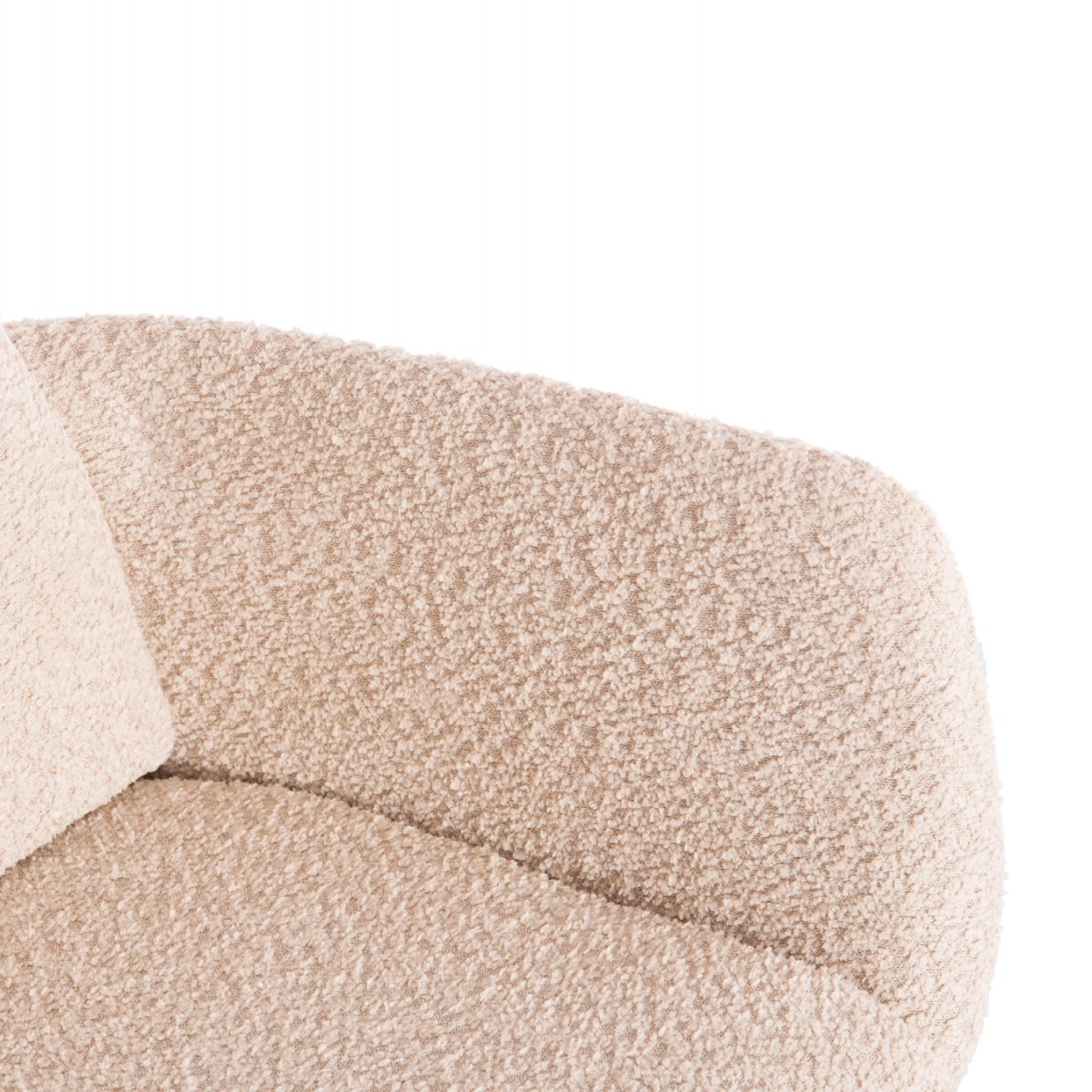 ΠΟΛΥΘΡΟΝΑ ΠΕΡΙΣΤΡΕΦ. BLANS HM9942.07 ΜΠΕΖ ΜΠΟΥΚΛΕ ΥΦΑΣΜΑ-ΜΕΤΑΛΛΙΚΑ ΠΟΔΙΑ 62x60x90Υ