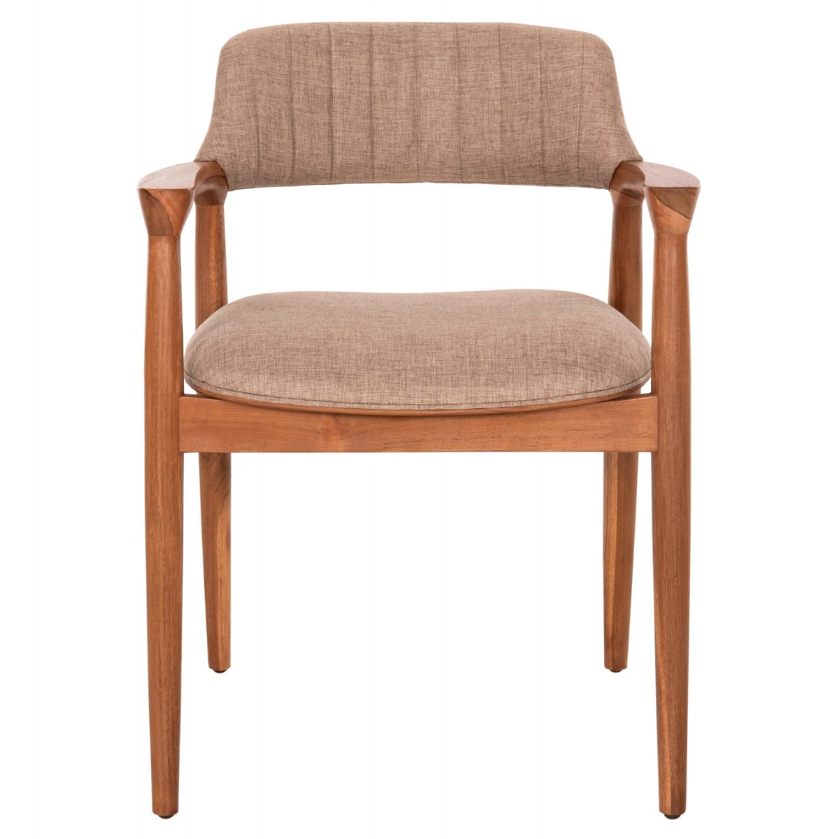 ΠΟΛΥΘΡΟΝΑ JAMES HM18259 TEAK WOOD ΜΕ ΣΑΜΠΑΝΙ ΥΦΑΣΜΑ 57x52x76Υεκ.