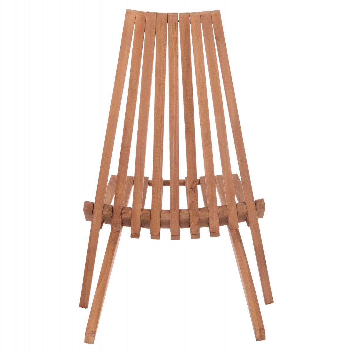 ΠΟΛΥΘΡΟΝΑ LOUNGE ΠΤΥΣΣΟΜΕΝΗ SHIGAO HM18112 ΞΥΛΟ TEAK--ΦΥΣΙΚΟ 61x88.5x89Υεκ.