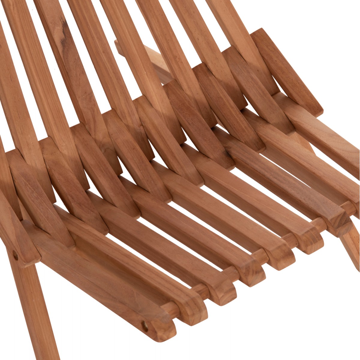 ΠΟΛΥΘΡΟΝΑ LOUNGE ΠΤΥΣΣΟΜΕΝΗ SHIGAO HM18112 ΞΥΛΟ TEAK--ΦΥΣΙΚΟ 61x88.5x89Υεκ.