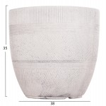 ΣΕΤ 4ΤΜΧ ΓΛΑΣΤΡΕΣ ΣΤΡΟΓΓΥΛΕΣ ΣΕΙΡΑ GARDENER HM4719 FIBERCLAY-ΧΡΩΜΑ CEMENT Φ44x43Υεκ