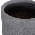 ΣΕΤ 3ΤΜΧ ΓΛΑΣΤΡΕΣ ΚΥΛΙΝΔΡΟΙ ΣΕΙΡΑ GARDENER HM4720 FIBERCLAY-ΧΡΩΜΑ CEMENT Φ44x79Υεκ