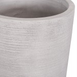 ΣΕΤ 3ΤΜΧ ΓΛΑΣΤΡΕΣ ΚΥΛΙΝΔΡΟΙ ΣΕΙΡΑ GARDENER HM4721 FIBERCLAY-ΧΡΩΜΑ CEMENT Φ42x78Υεκ