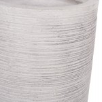 ΣΕΤ 3ΤΜΧ ΓΛΑΣΤΡΕΣ ΚΥΛΙΝΔΡΟΙ ΣΕΙΡΑ GARDENER HM4721 FIBERCLAY-ΧΡΩΜΑ CEMENT Φ42x78Υεκ