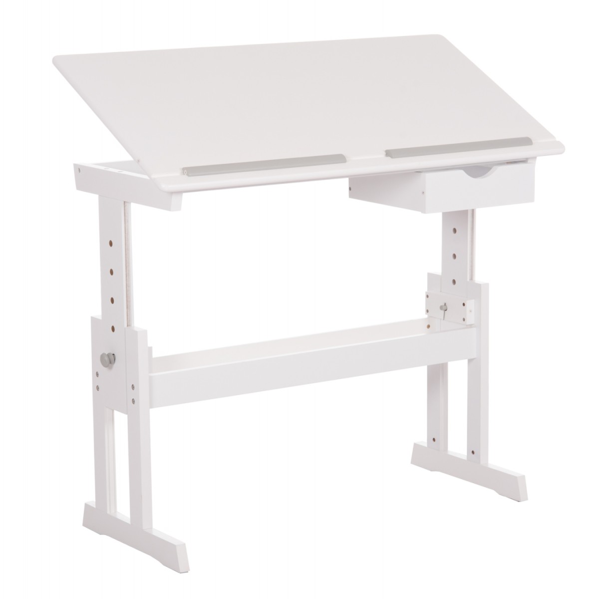 ΓΡΑΦΕΙΟ/ΣΧΕΔΙΑΣΤΗΡΙΟ ASCENT HM18289 MDF ΣΕ ΛΕΥΚΟ 109x55x87,5Υεκ