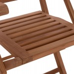 ΠΟΛΥΘΡΟΝΑ ΤΡΑΠΕΖΑΡΙΑΣ ΠΤΥΣΣΟΜΕΝΗ CRANDER HM6377 ΞΥΛΟ TEAK 53x63x90Υεκ.