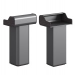 ΑΝΑΛΟΓΙΟ ΟΜΙΛΗΤΗ SPEEKER HM2151 ΜΕΛΑΜΙΝΗ ΣΕ ΓΚΡΙ 60x40x108Υεκ