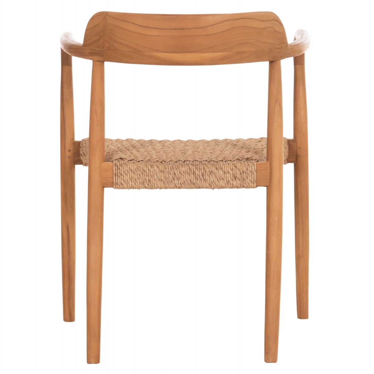 ΠΟΛΥΘΡΟΝΑ ΤΡΑΠΕΖΑΡΙΑΣ ROBBY HM18350 ΞΥΛΟ TEAK & ΣΧΟΙΝΙ VIRO ΦΥΣΙΚΟ 55x50x71Υεκ.