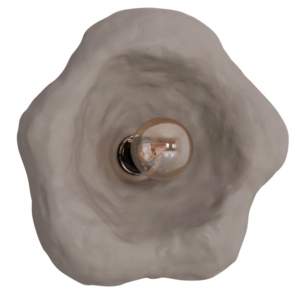 ΕΠΙΤΟΙΧΙΟ ΦΩΤΙΣΤΙΚΟ LUXON HM4701.03L FIBER CEMENT ΣΕ ΓΚΡΙ 44x15x42Υεκ.