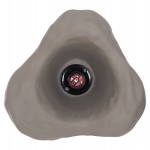 ΕΠΙΤΟΙΧΙΟ ΦΩΤΙΣΤΙΚΟ LUXON HM4701.03S FIBER CEMENT ΣΕ ΓΚΡΙ 28x15x25Υεκ.