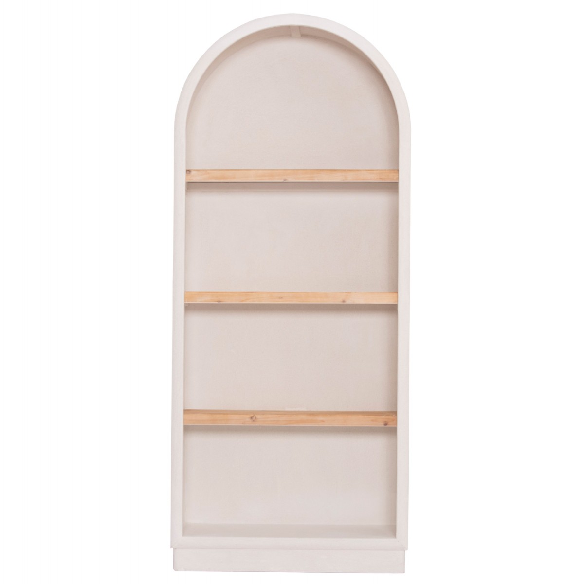 ΡΑΦΙΕΡΑ ΣΕΙΡΑ SANTORINI HM18044 MDF ΥΠΟΛΕΥΚΟ-ΡΑΦΙΑ ΞΥΛΟ ΕΛΑΤΟΥ ΦΥΣΙΚΟ 80x38x188,5Υεκ.