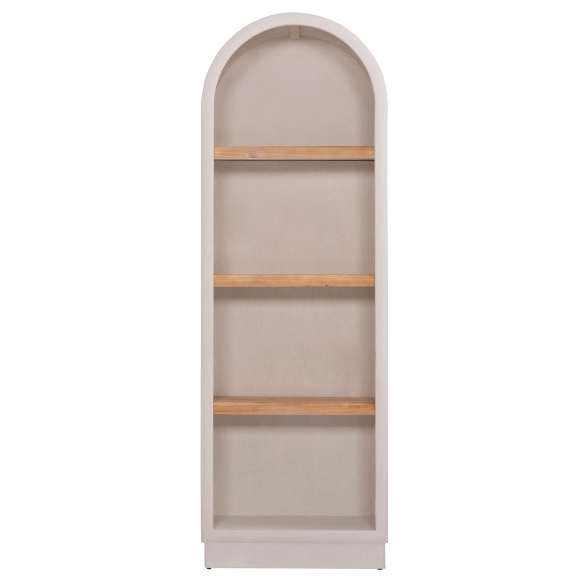 ΡΑΦΙΕΡΑ ΣΕΙΡΑ SANTORINI HM18045 MDF ΥΠΟΛΕΥΚΟ-ΡΑΦΙΑ ΞΥΛΟ ΕΛΑΤΟΥ ΦΥΣΙΚΟ 60x38,5x179Υεκ.