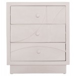 ΚΟΜΟΔΙΝΟ ΣΕΙΡΑ SANTORINI HM18047 MDF ΣΕ ΥΠΟΛΕΥΚΟ ΧΡΩΜΑ-3 ΣΥΡΤΑΡIA 48x38x55,5Υεκ.