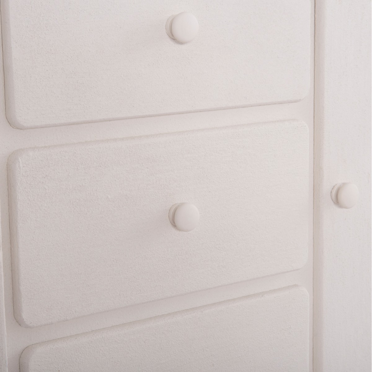 ΜΠΟΥΦΕΣ ΣΕΙΡΑ SANTORINI HM18048 MDF ΣΕ ΥΠΟΛΕΥΚΟ ΧΡΩΜΑ-3 ΣΥΡΤΑΡΙΑ & 2 ΠΟΡΤΕΣ 120x38x80Υεκ.