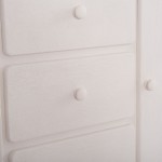 ΜΠΟΥΦΕΣ ΣΕΙΡΑ SANTORINI HM18048 MDF ΣΕ ΥΠΟΛΕΥΚΟ ΧΡΩΜΑ-3 ΣΥΡΤΑΡΙΑ & 2 ΠΟΡΤΕΣ 120x38x80Υεκ.