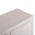 ΜΠΟΥΦΕΣ ΣΕΙΡΑ SANTORINI HM18048 MDF ΣΕ ΥΠΟΛΕΥΚΟ ΧΡΩΜΑ-3 ΣΥΡΤΑΡΙΑ & 2 ΠΟΡΤΕΣ 120x38x80Υεκ.