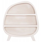 ΡΑΦΙΕΡΑ ΣΕΙΡΑ SANTORINI HM18060.01 MDF ΣΕ ΥΠΟΛΕΥΚΟ ΧΡΩΜΑ 120x38x133Υεκ.