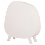 ΡΑΦΙΕΡΑ ΣΕΙΡΑ SANTORINI HM18060.01 MDF ΣΕ ΥΠΟΛΕΥΚΟ ΧΡΩΜΑ 120x38x133Υεκ.